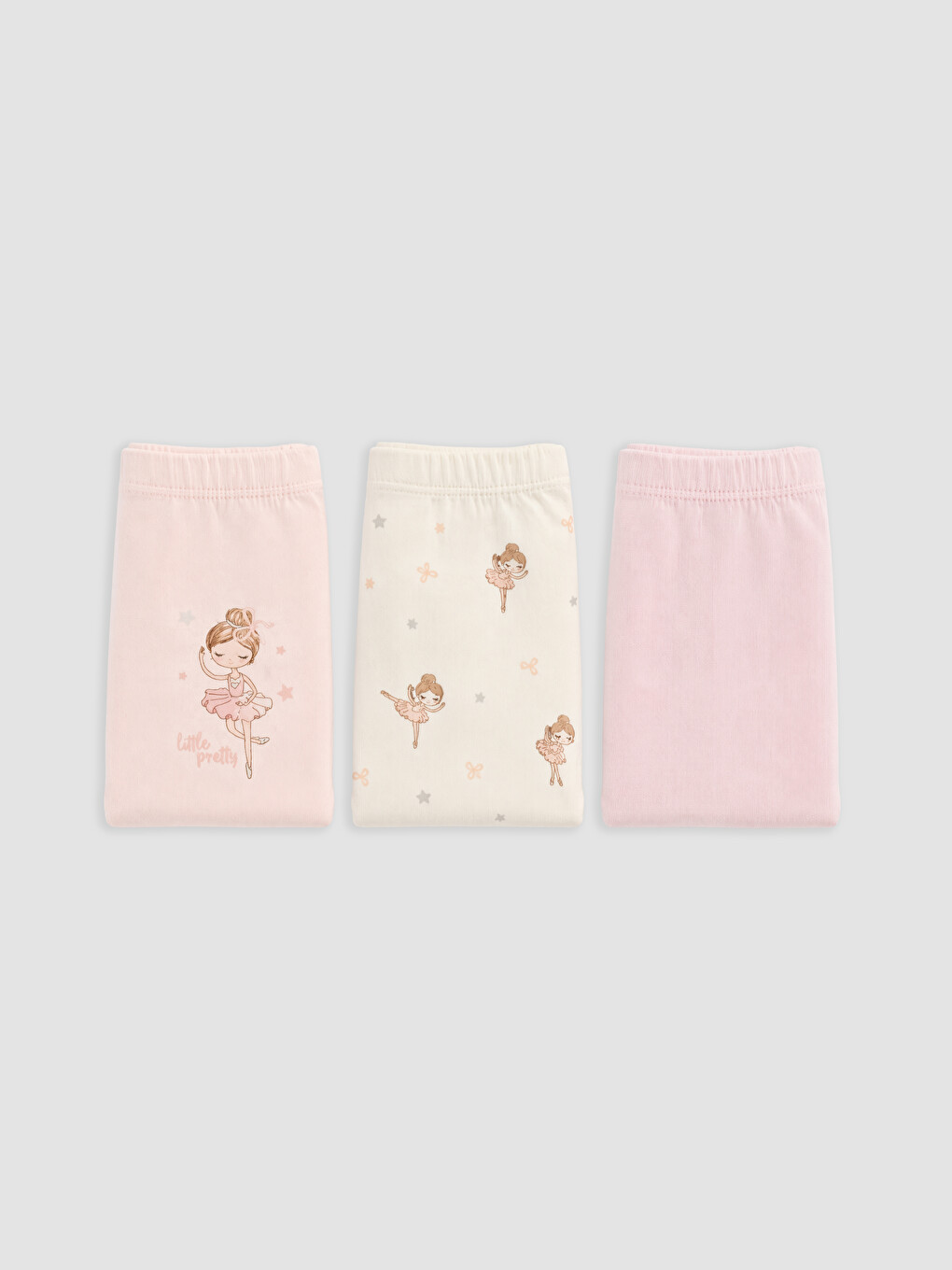 Girls' 3-pack Boxer