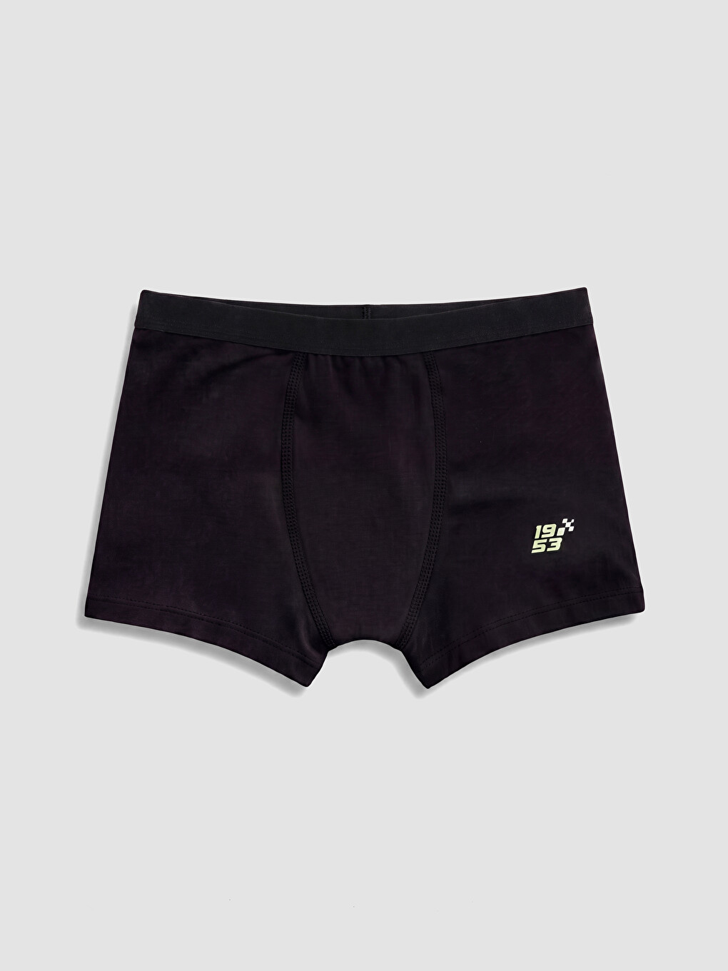 Siyah Erkek Çocuk Baskılı 3'lü Boxer-2