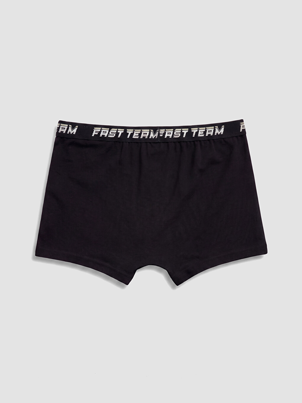 Siyah Erkek Çocuk Baskılı 3'lü Boxer-4
