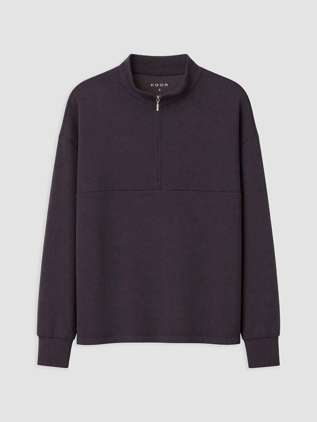 Mürdüm Soft Touch Oversize Kadın Sweatshirt