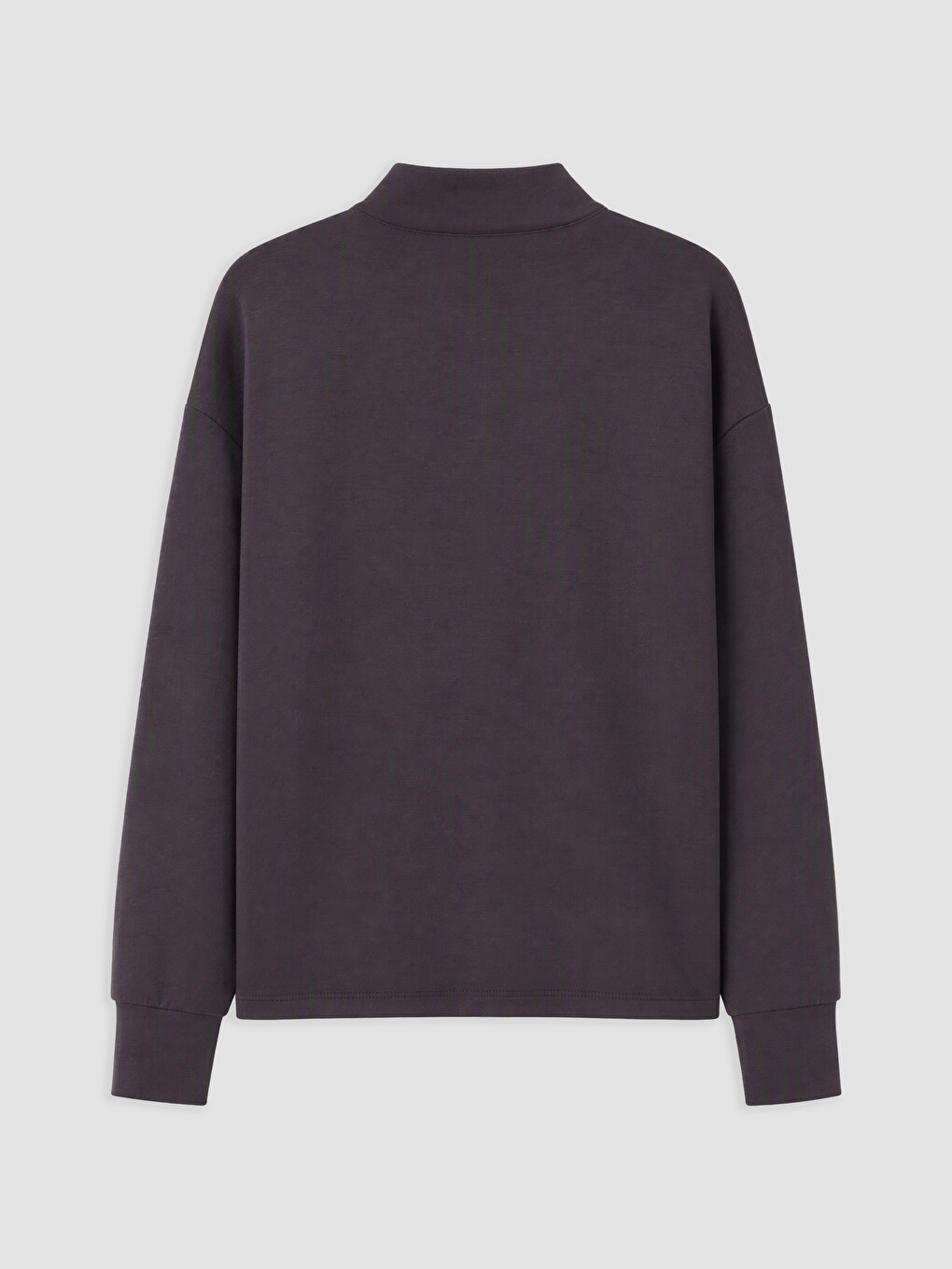 Mürdüm Soft Touch Oversize Kadın Sweatshirt-1