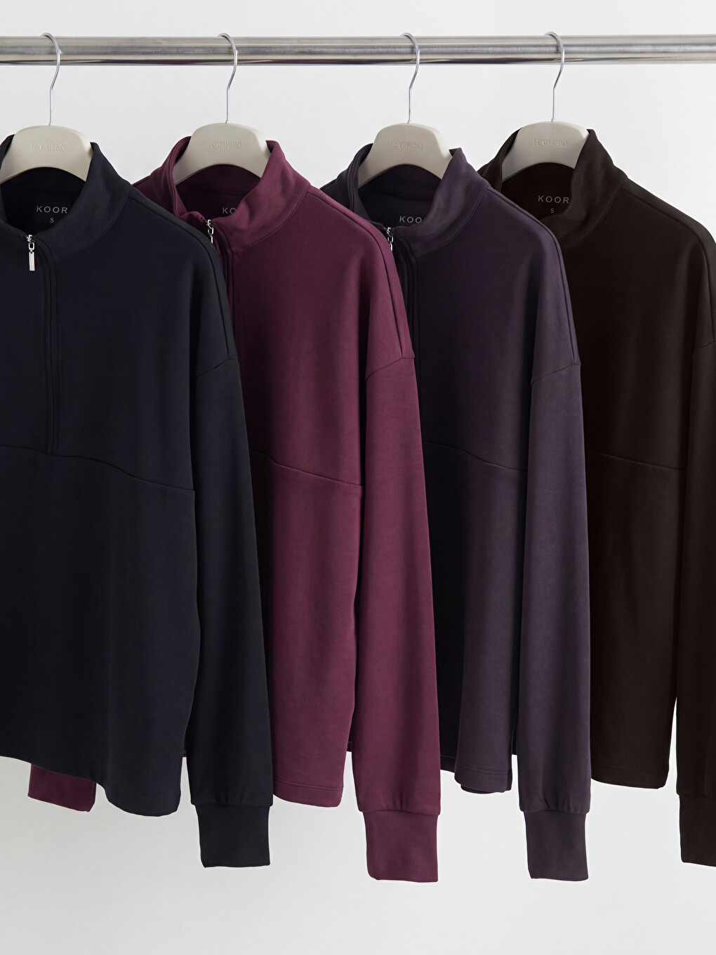 Mürdüm Soft Touch Oversize Kadın Sweatshirt-2