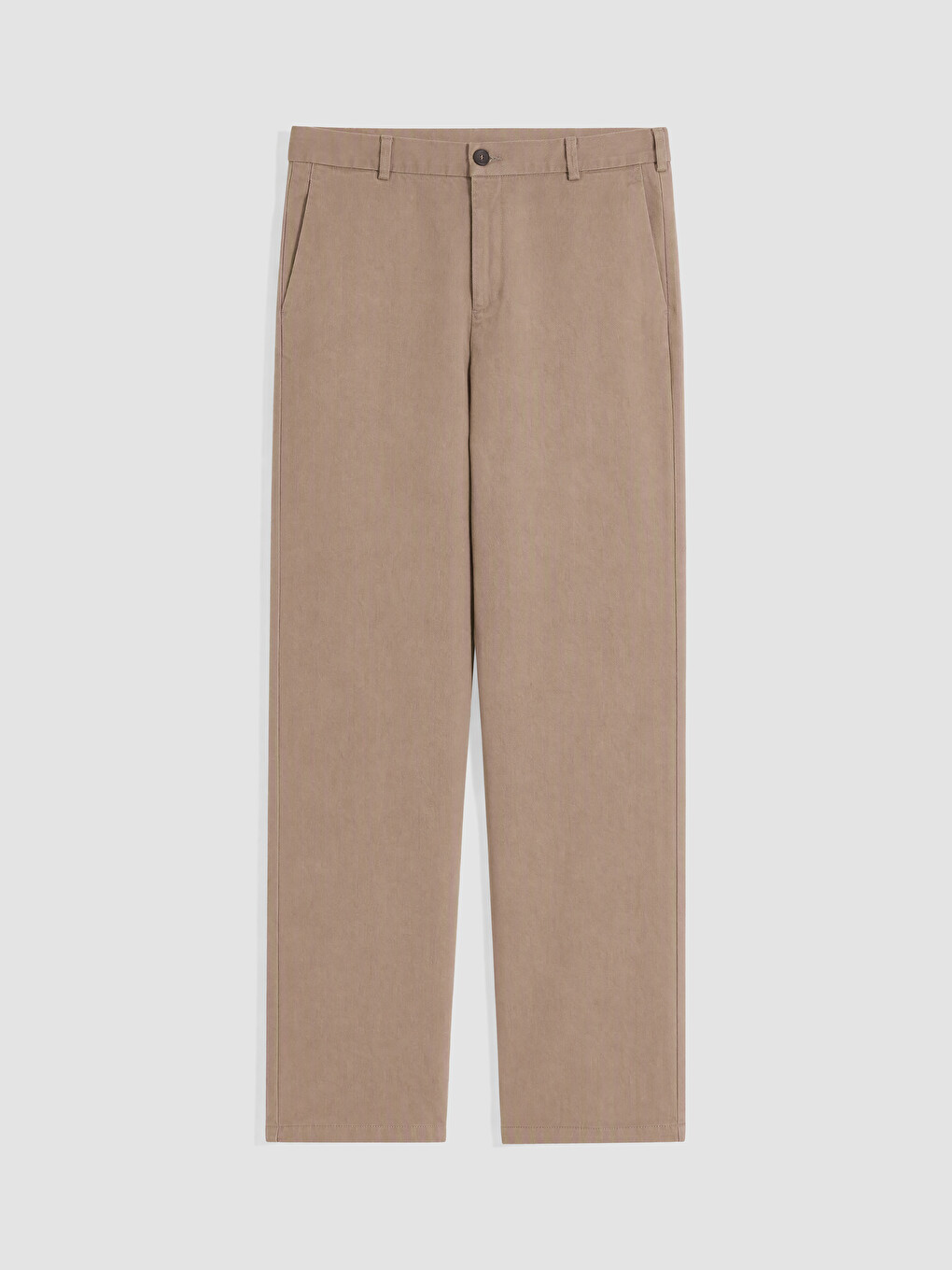 Kahverengi Regular Fit Gabardin Erkek Pantolon