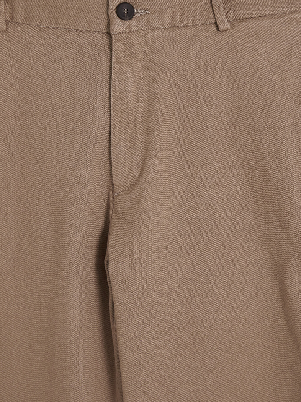 Kahverengi Regular Fit Gabardin Erkek Pantolon-1