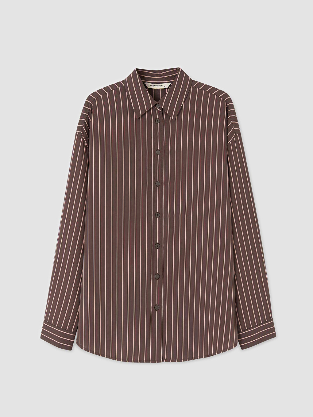 Striped Oversize Women's Shirt-4