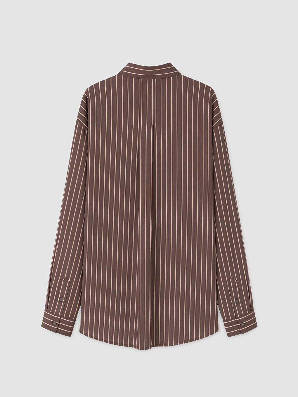 Striped Oversize Women's Shirt-5
