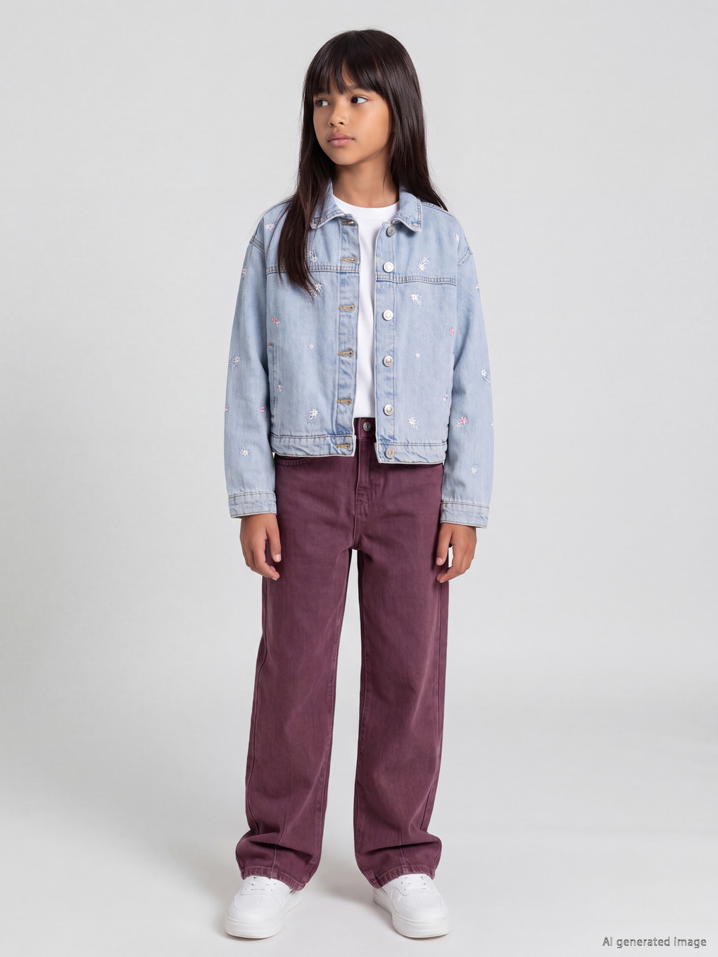  Barrel Fit Girls' Jeans