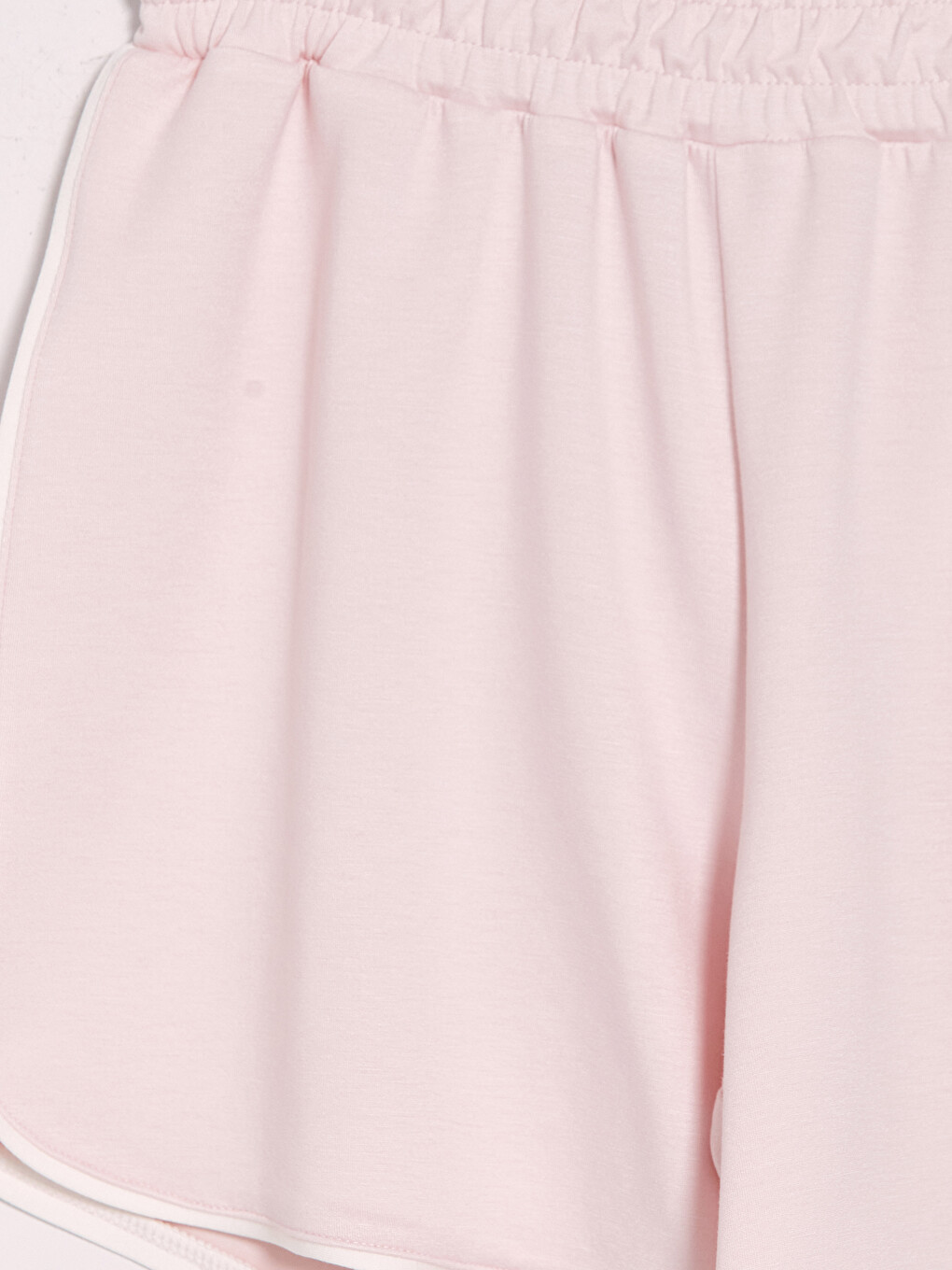 Pembe Kız Çocuk Soft Touch Şortlu Takım-6