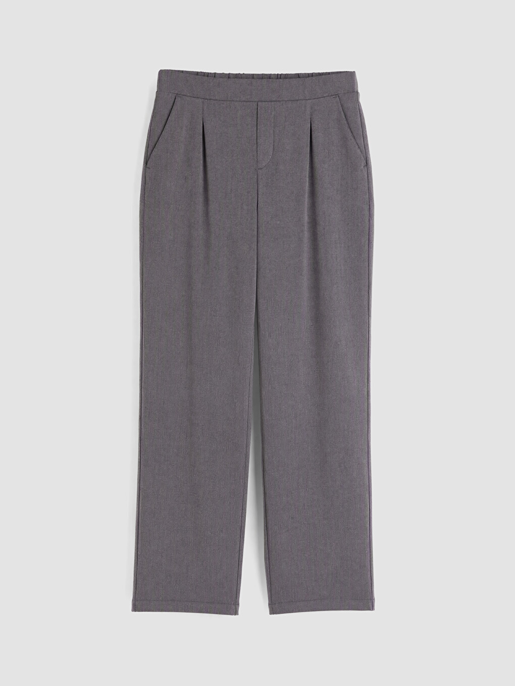 Pantallona Stofi Carrot Fit Për Gra-4