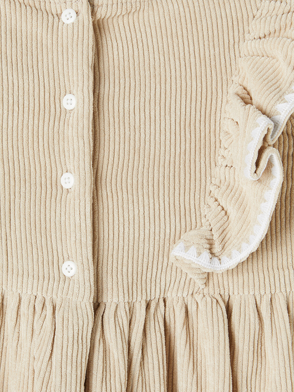 Girl Beige Dress-3