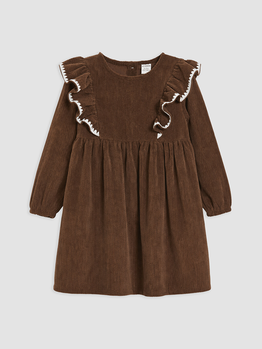 Girl Brown Dress