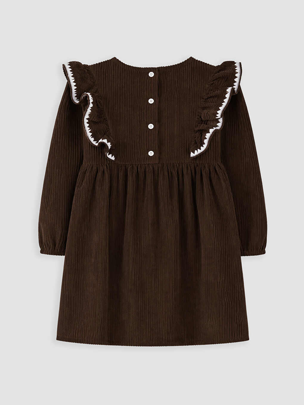 Girl Brown Dress-2