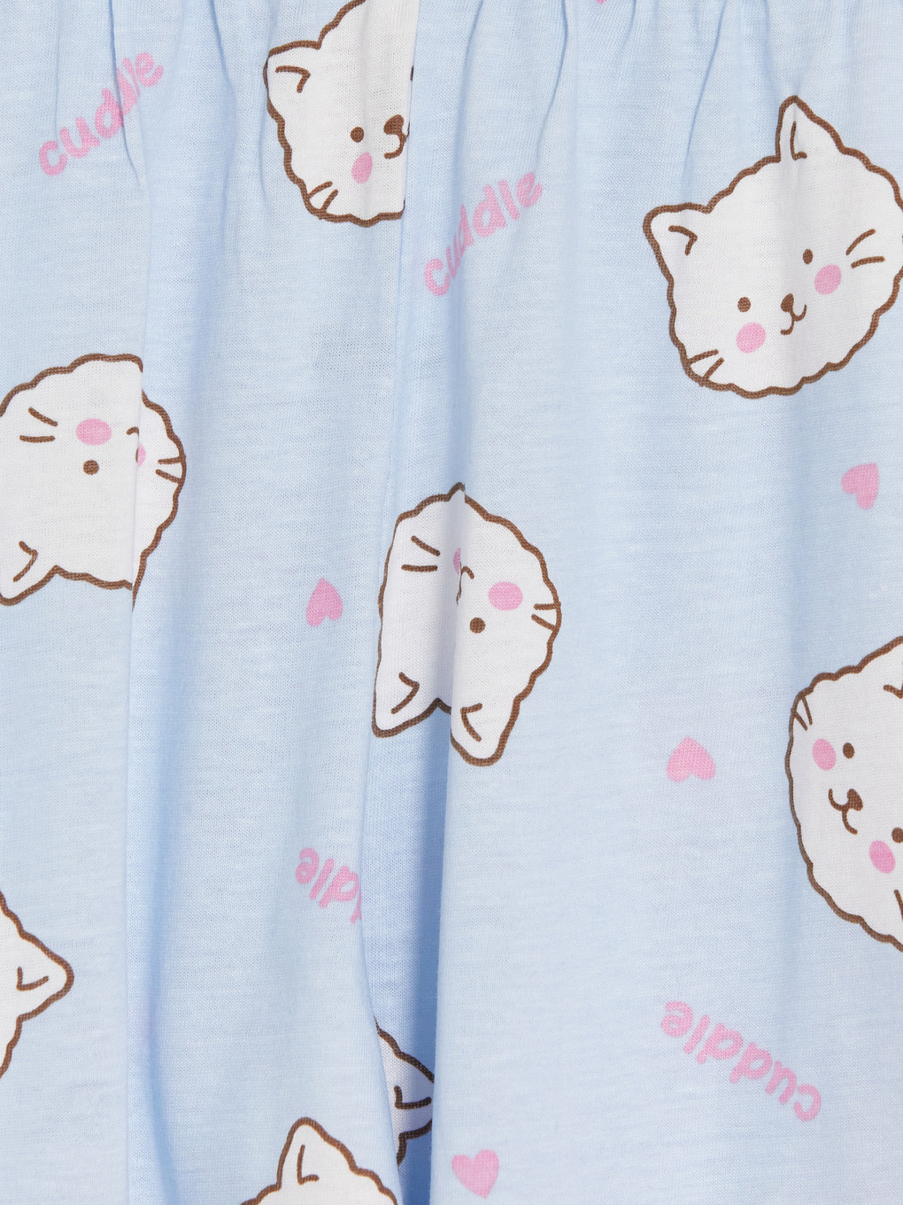 Printed Girls' Pyjamas Set-5