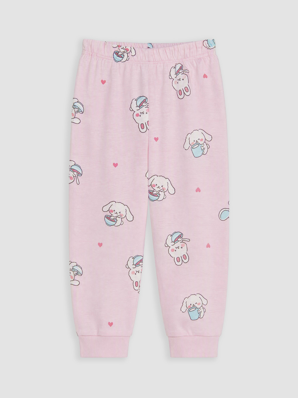 Printed Girls' Pyjamas Set-4