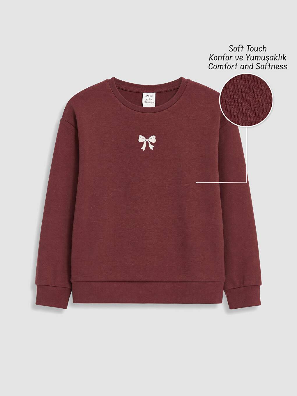 Girls' Soft Touch Sweatshirt-1