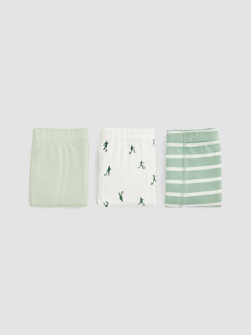 Beyaz Erkek Çocuk Boxer 3'lü Paket