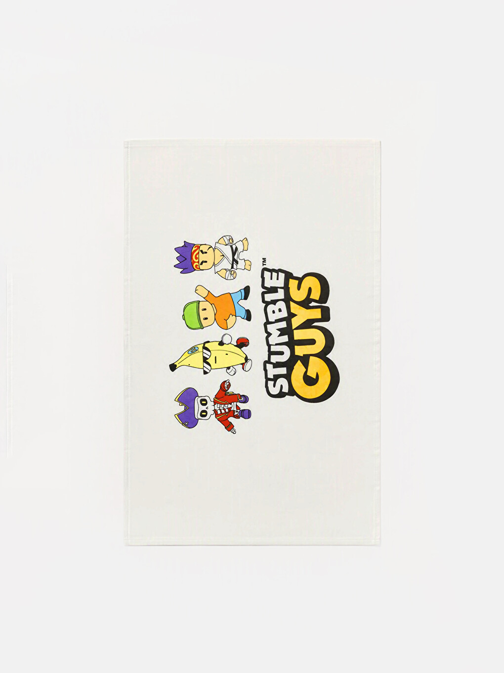 Stumble Guys Printed Cotton Single Duvet Cover Set-1