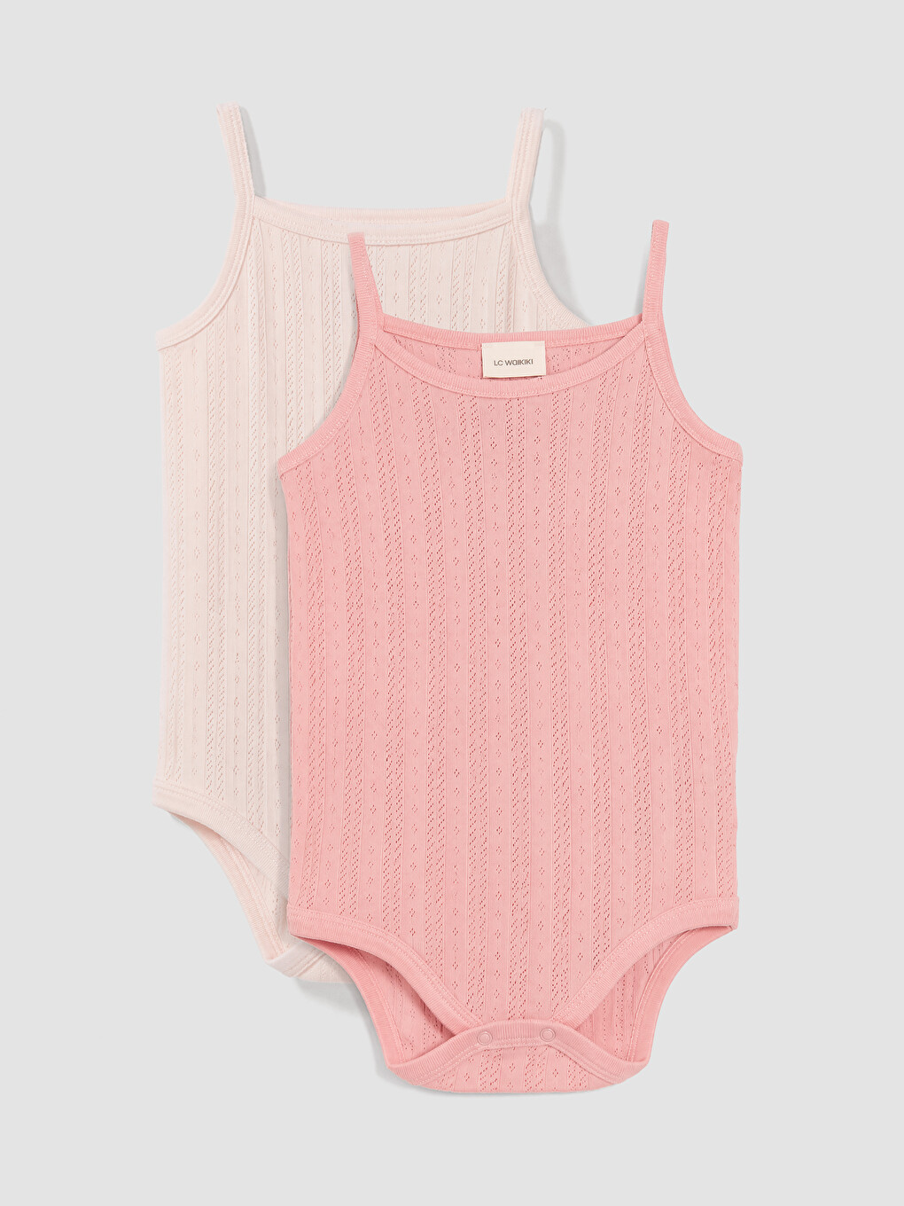 Pembe Askılı Kız Bebek Takım