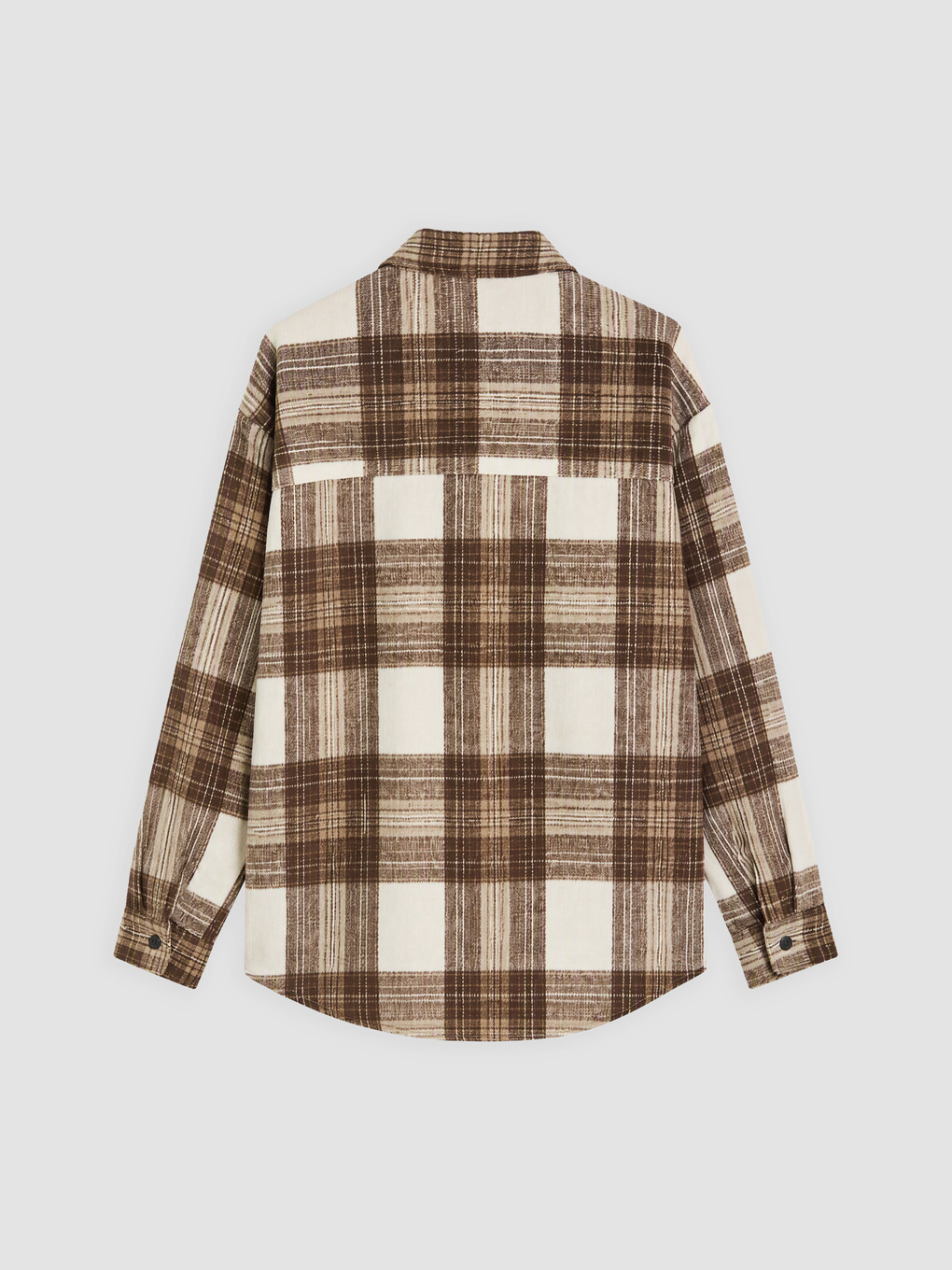 Cămașă Lumberjack Oversize Cu Carouri Pentru Femei-5