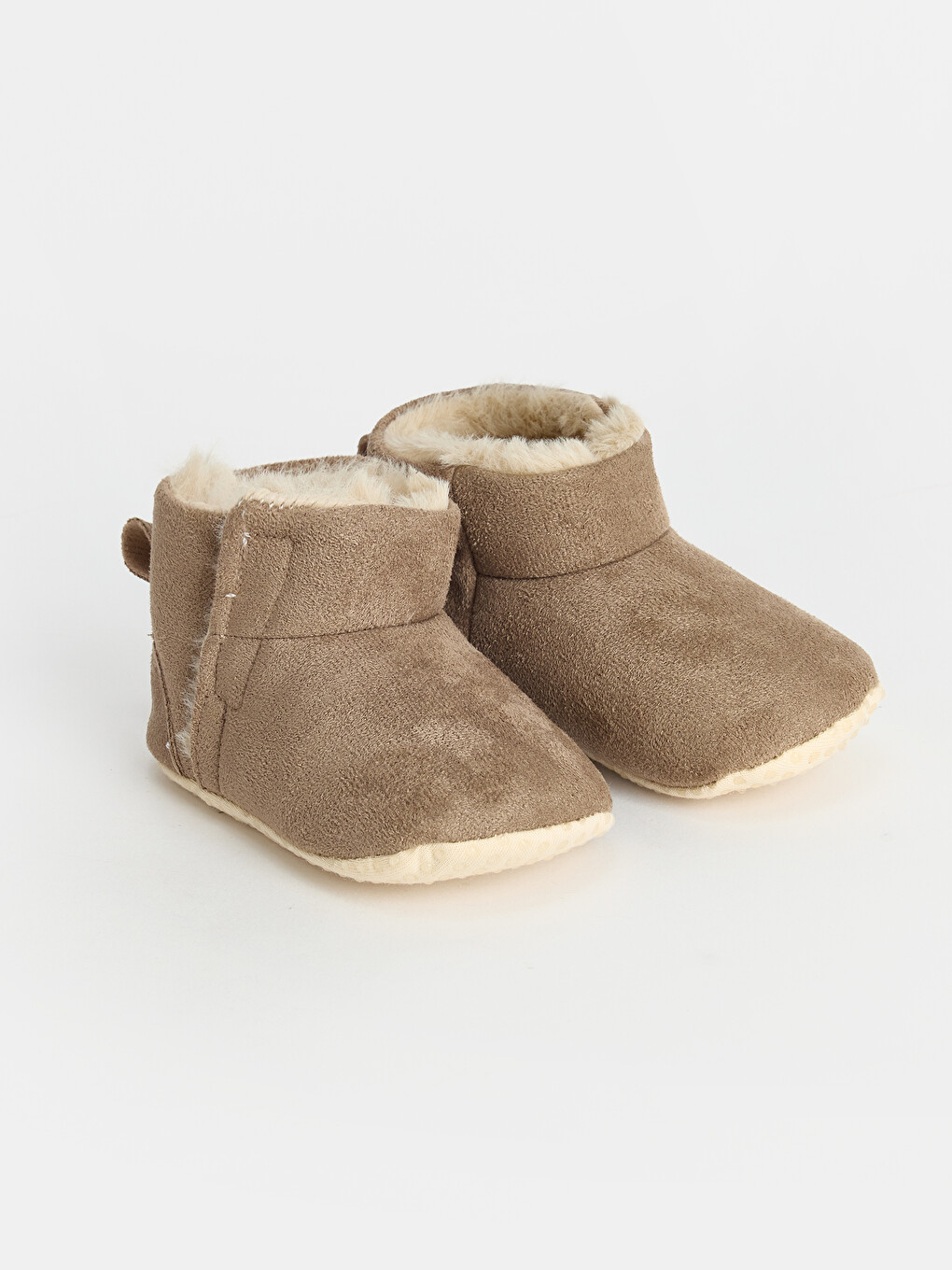 Inside Furred Baby Girls' First Step Shoe