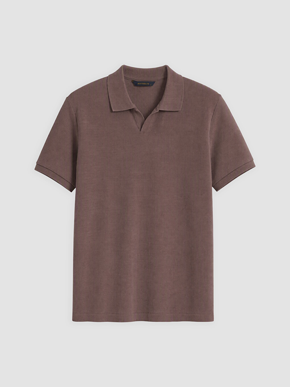 Mürdüm Polo Yaka Erkek Tişört