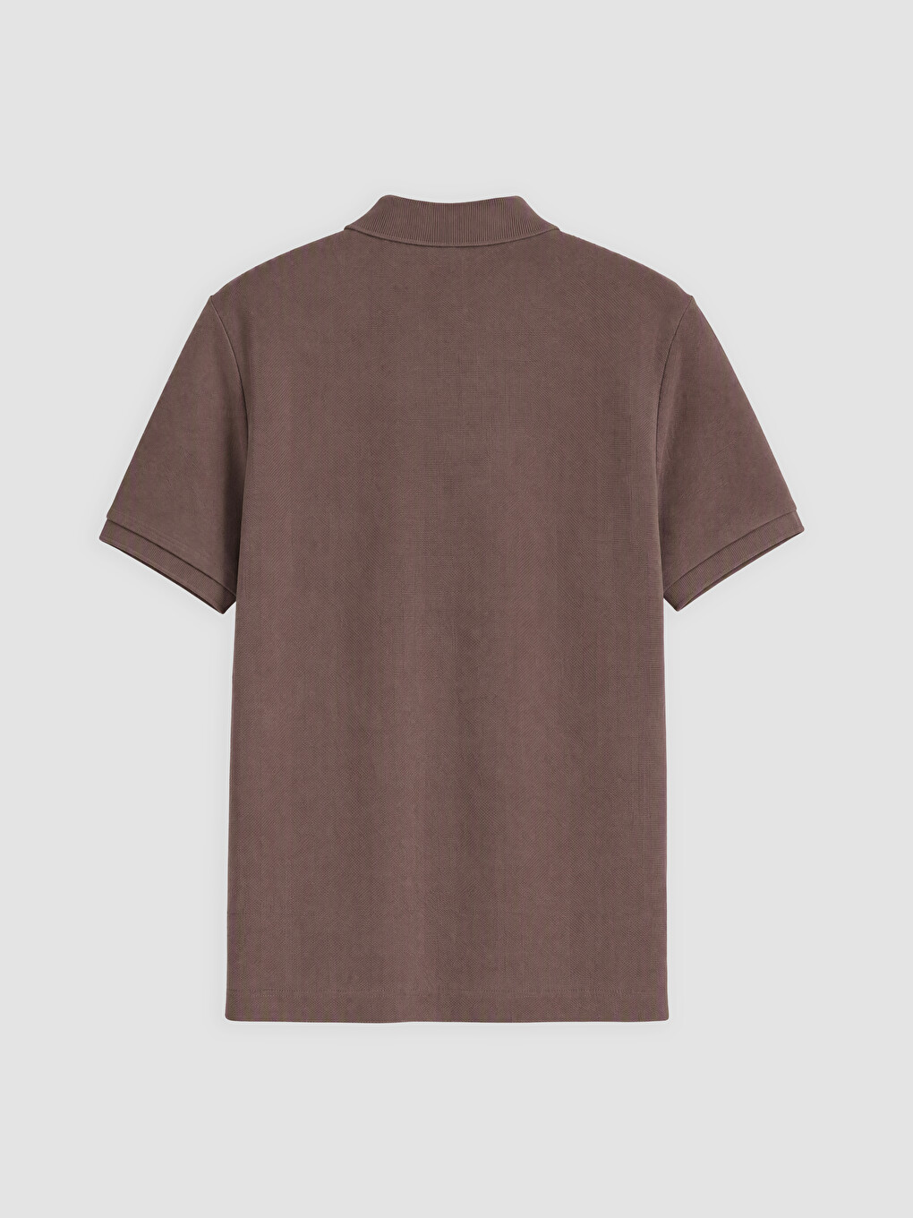 Mürdüm Polo Yaka Erkek Tişört-1