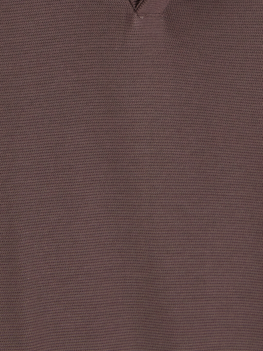 Mürdüm Polo Yaka Erkek Tişört-2