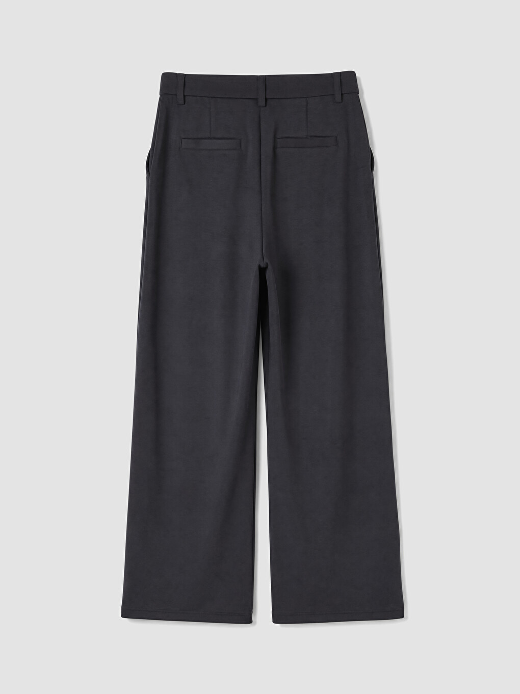 Loose Fit Soft Touch Women's Pleated Trousers-6