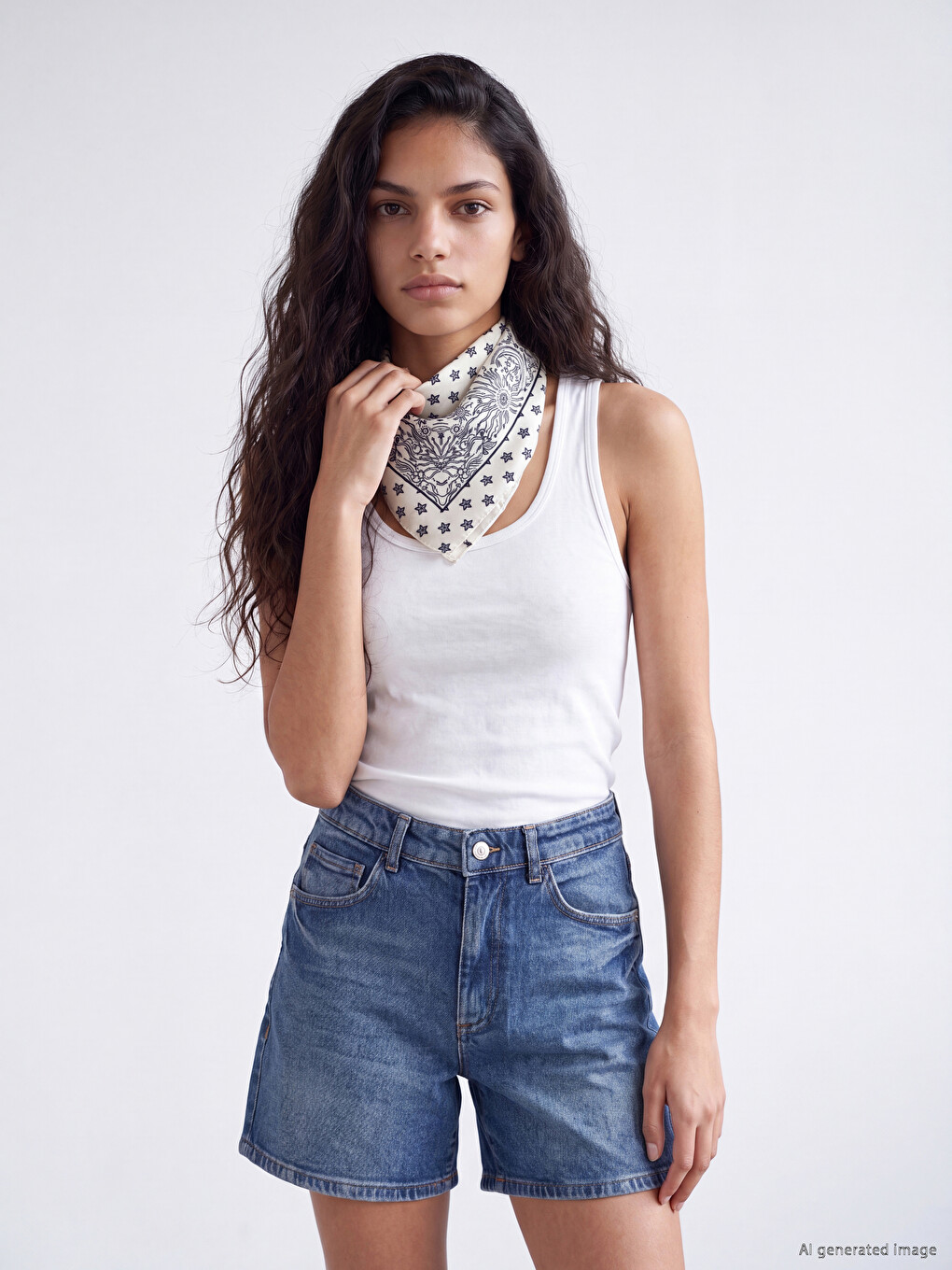 Patterned Women's Bandana