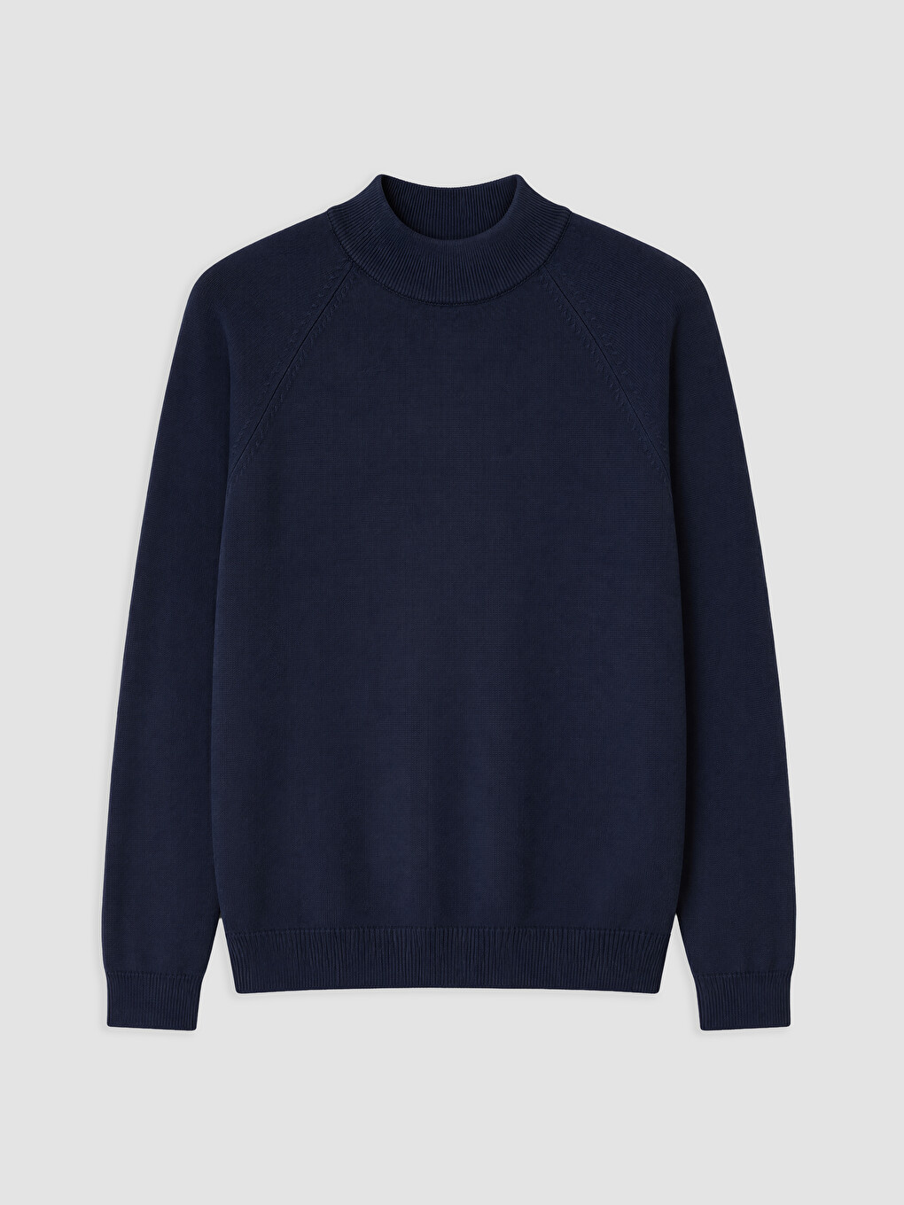 Mock Turtleneck Men's Knitwear Sweater-3