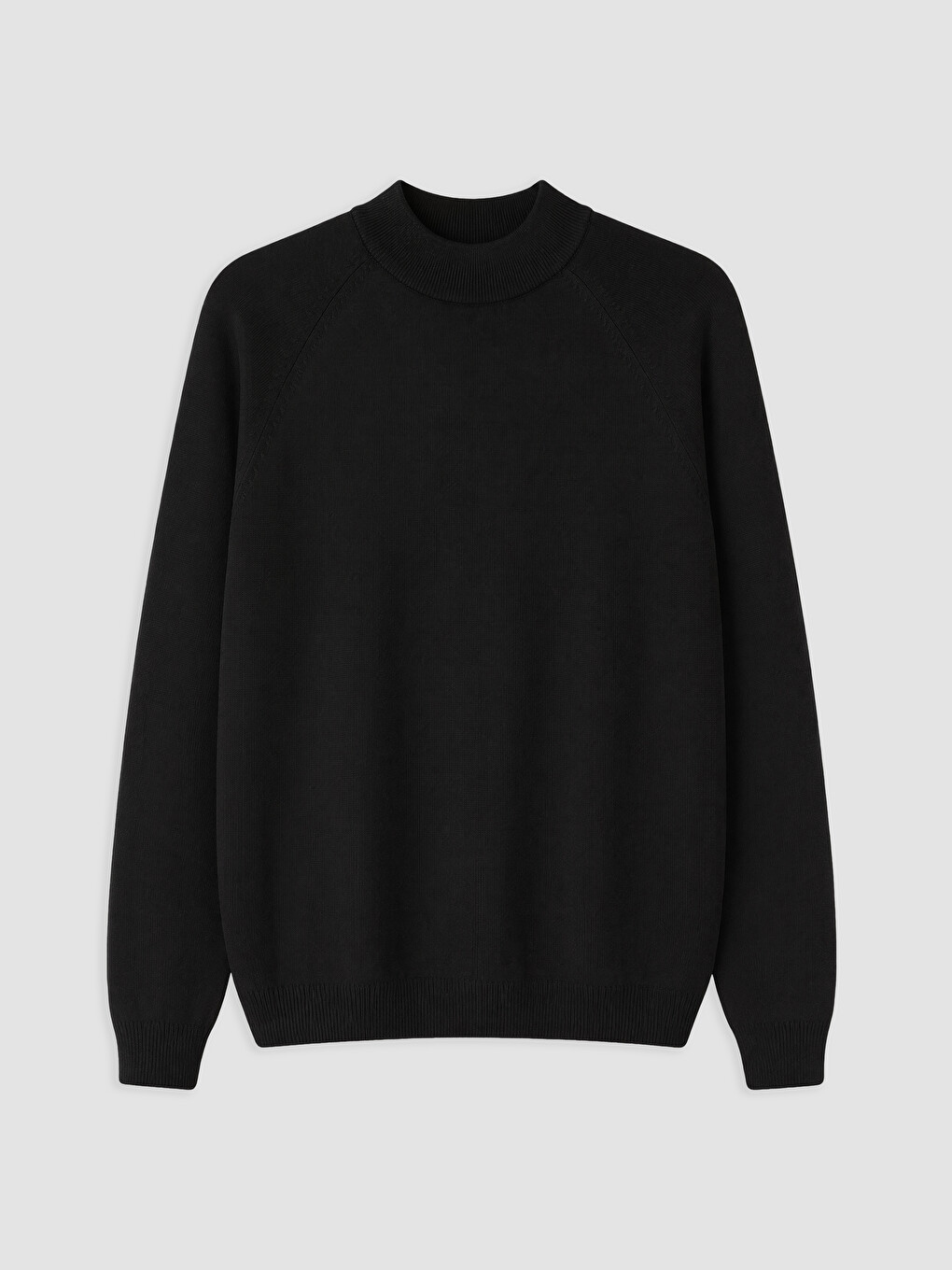 Mock Turtleneck Men's Knitwear Sweater-3