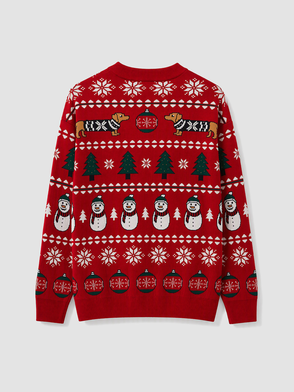 New Year Themed Women's Knitwear Sweater-2