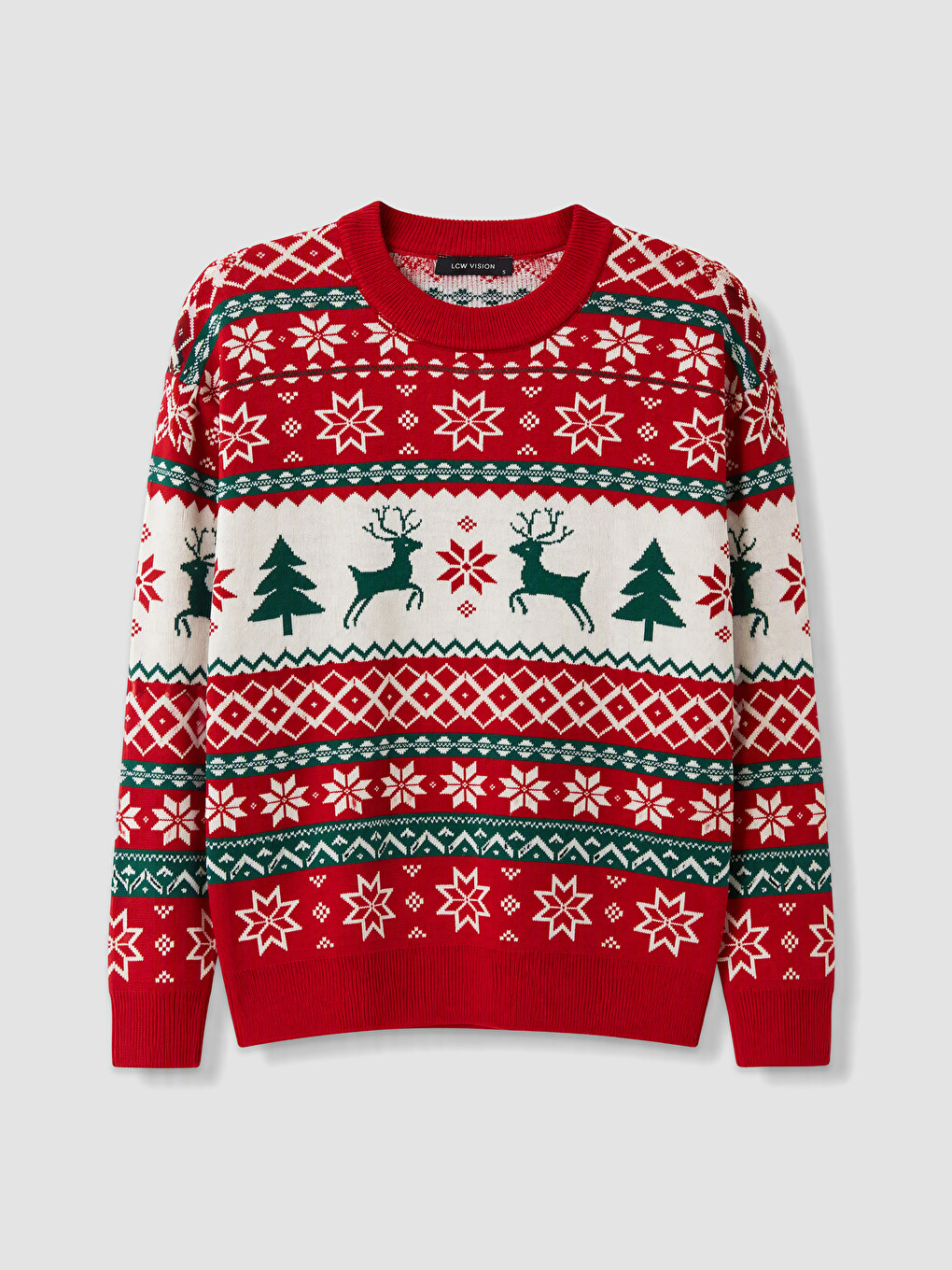 New Year Themed Women's Knitwear Sweater