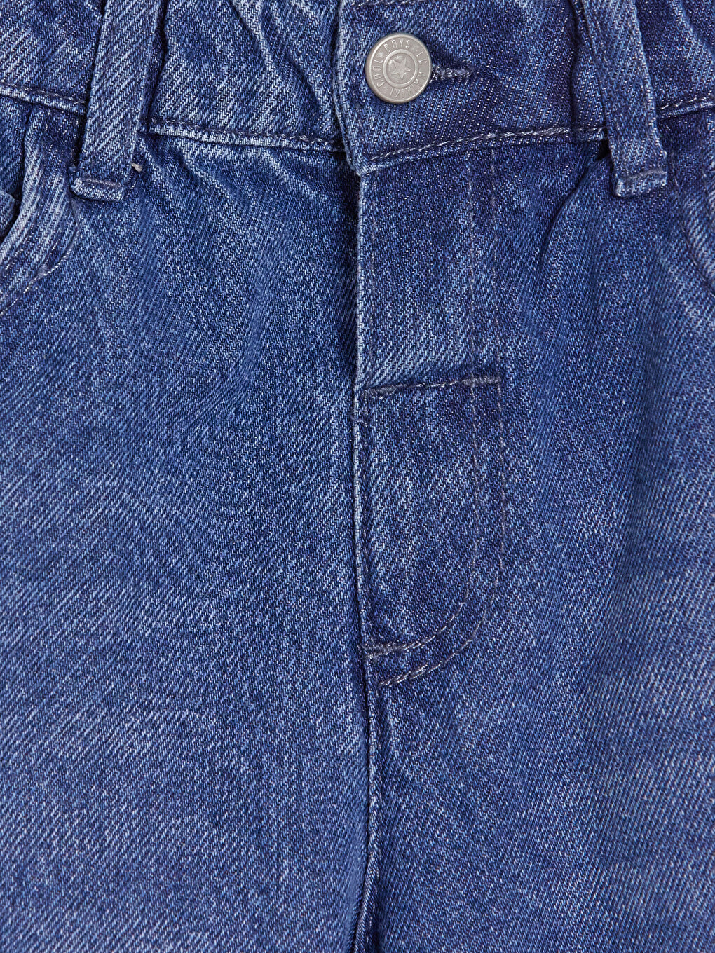 İndigo Barrel Fit Erkek Çocuk Jean Pantolon-1