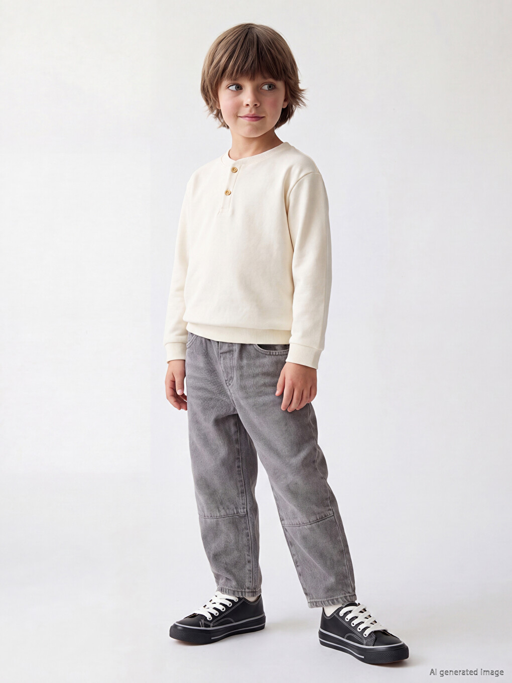 Baggy Fit Boys' Jeans