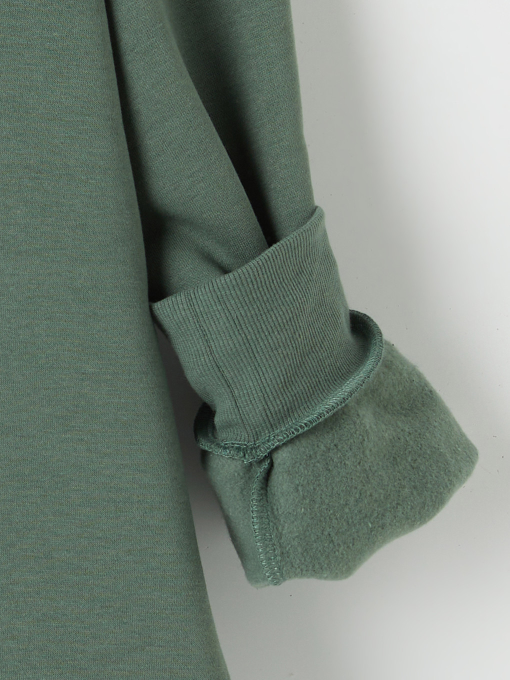 تونيك كنزة رياضية أخضر امرأة-7