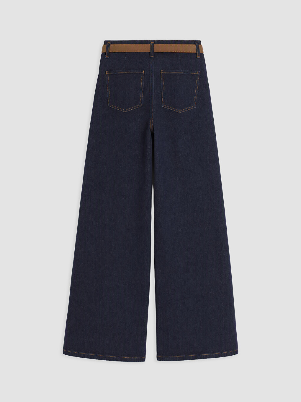 İndigo Culotte Fit Kadın Jean Pantolon-1