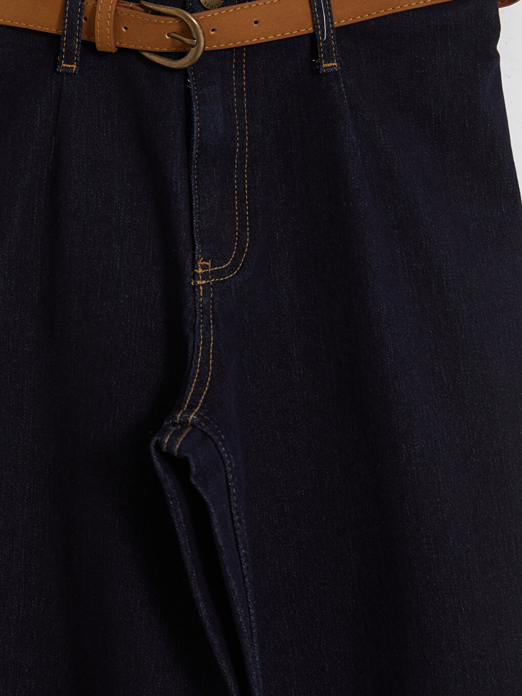 İndigo Culotte Fit Kadın Jean Pantolon-2