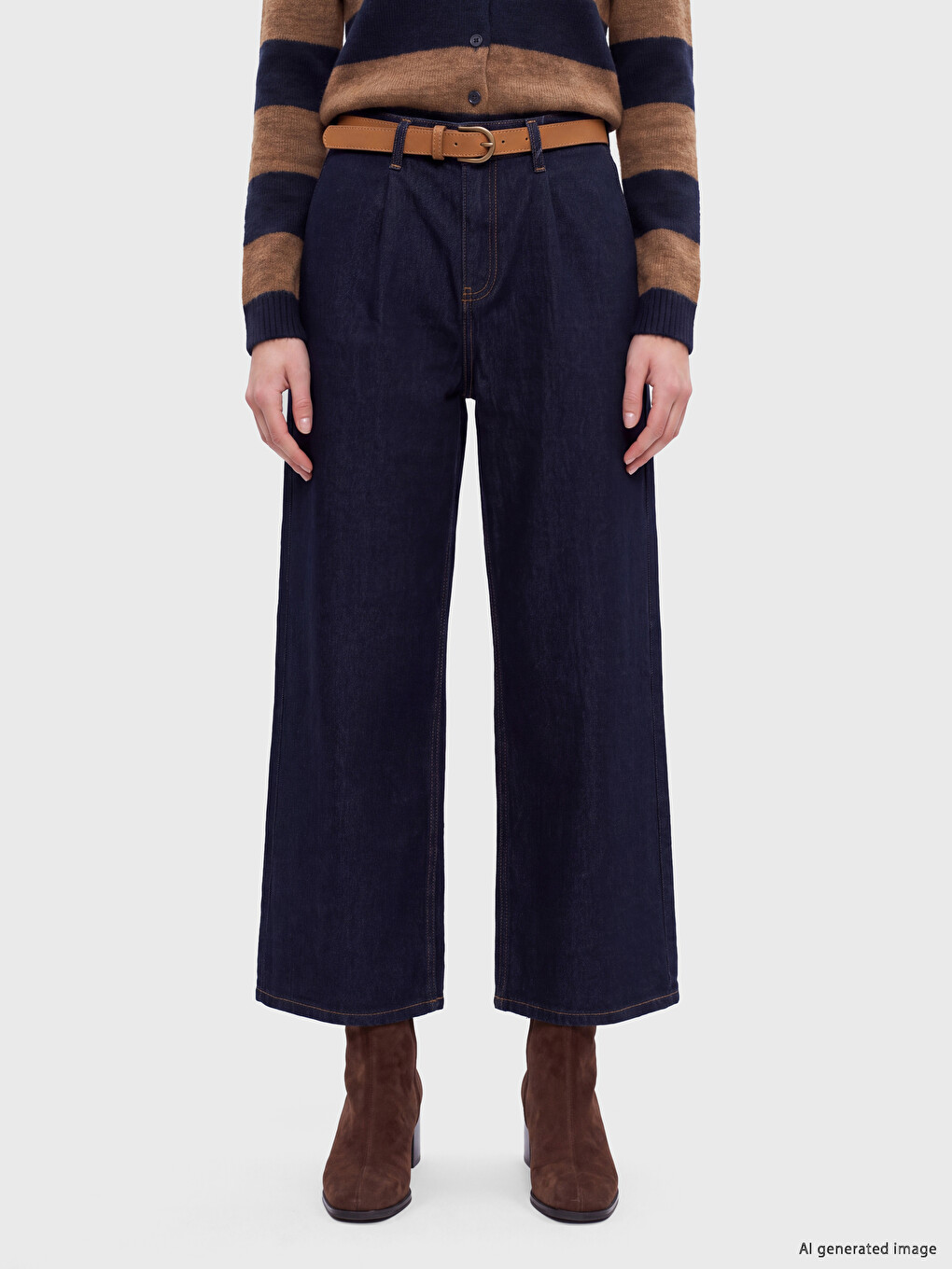 Culotte Fit Women's Jeans-1