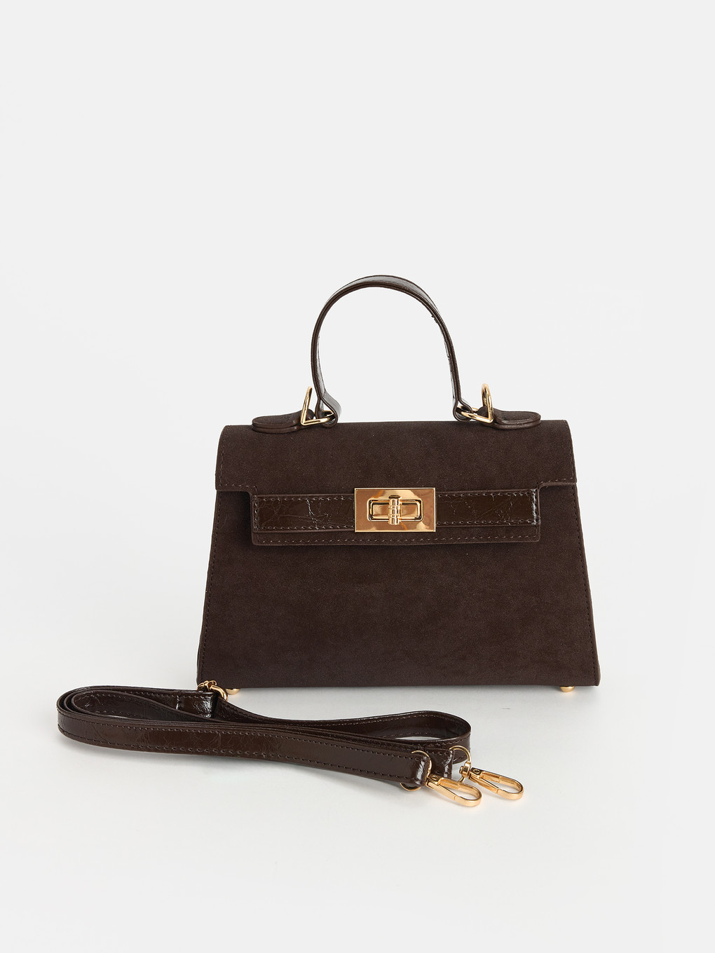 Woman Brown Shoulder Bag-1
