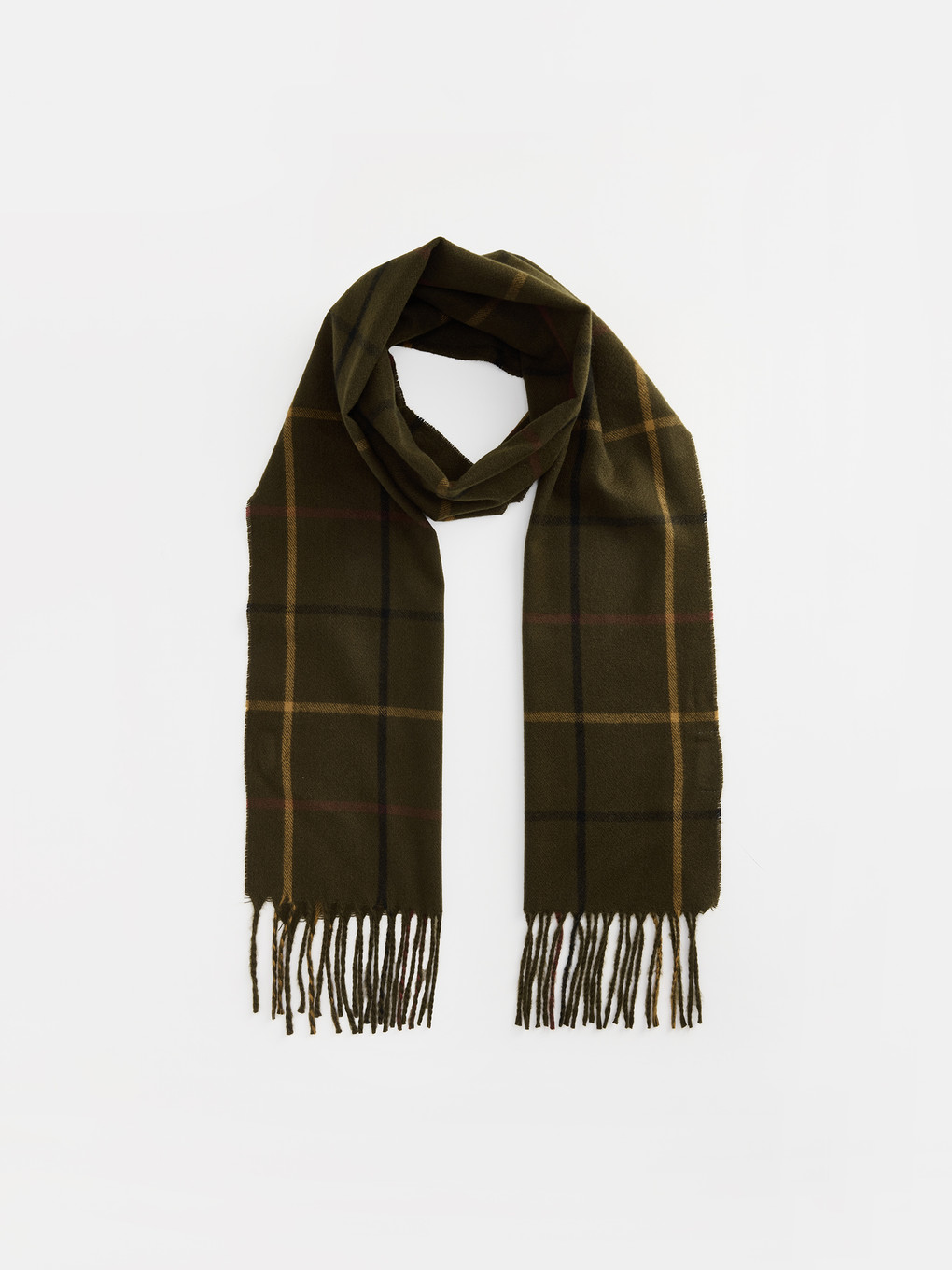 Plaid Patterned Men's Scarf