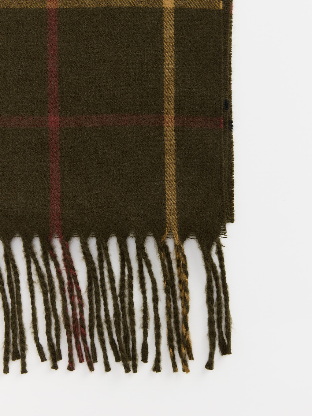 Plaid Patterned Men's Scarf-2