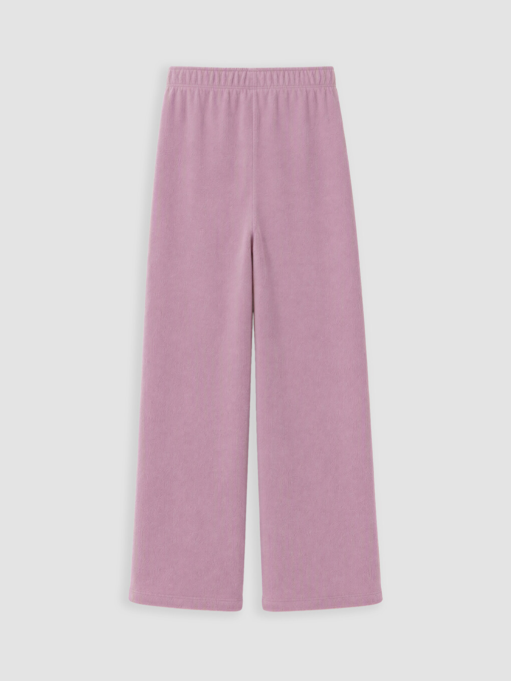 Lila Bisiklet Yaka Kız Çocuk Polar Pijama Takım-6