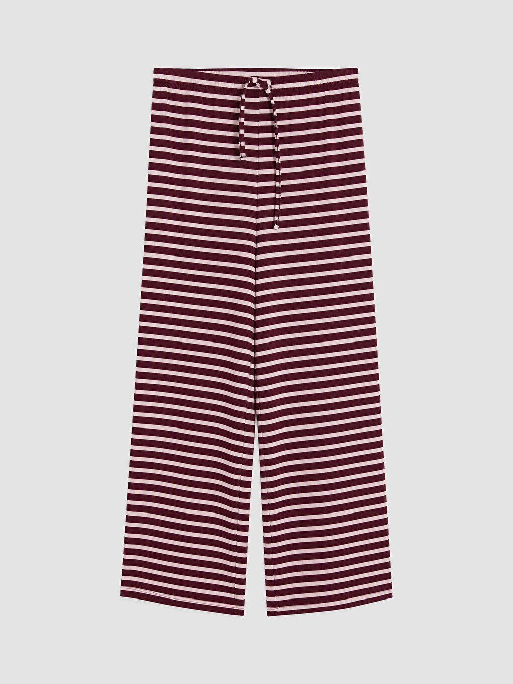 Elastic Waist Striped Women's Pyjamas Bottoms