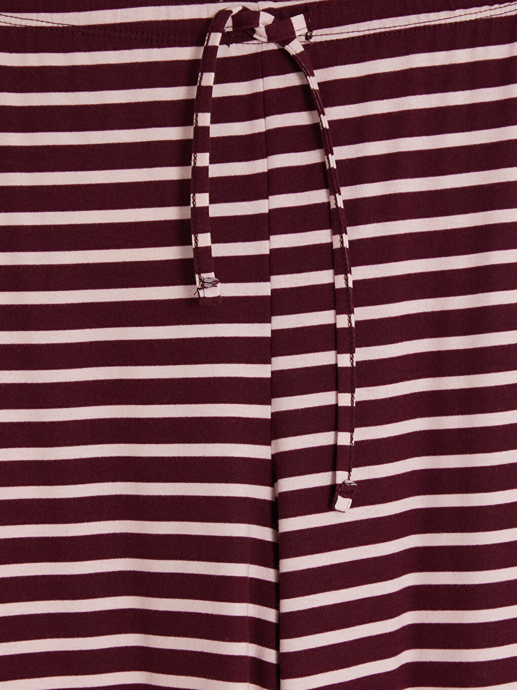 Elastic Waist Striped Women's Pyjamas Bottoms-1