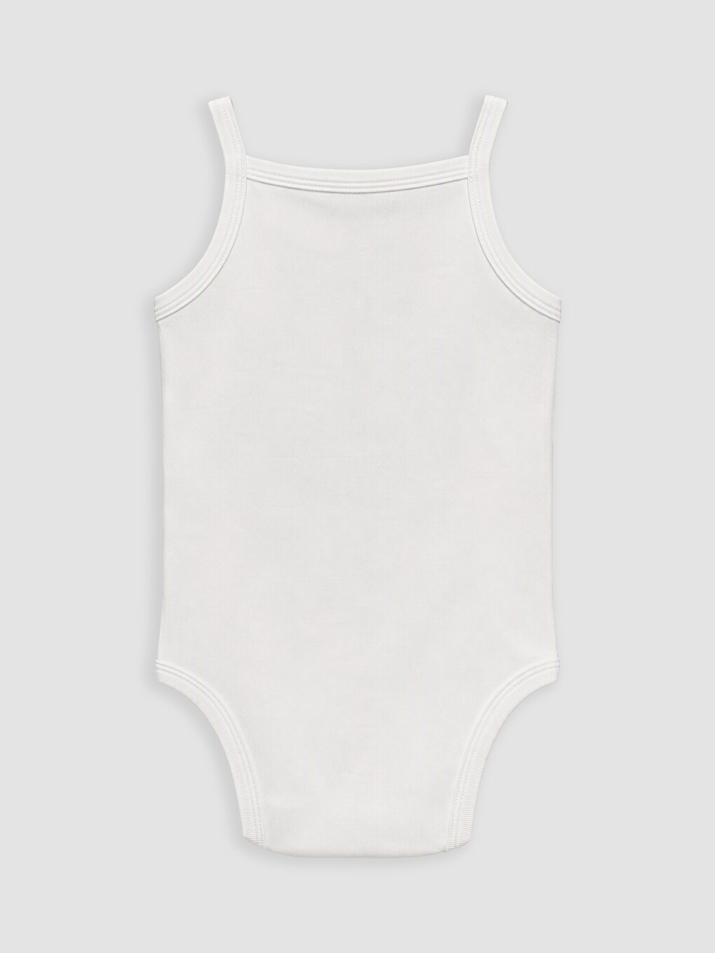 Strappy Baby Girls' Snap Bodysuit 3-pack-2