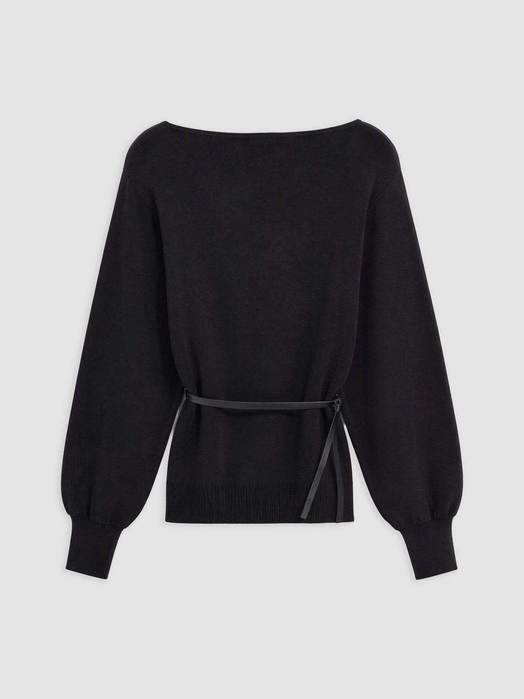 Slash Neck Women's Knitwear Sweater-5