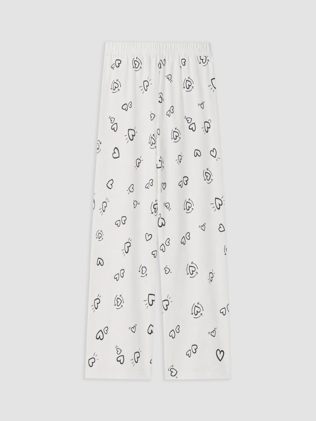 Crew Neck Girls' Pyjamas Set-3