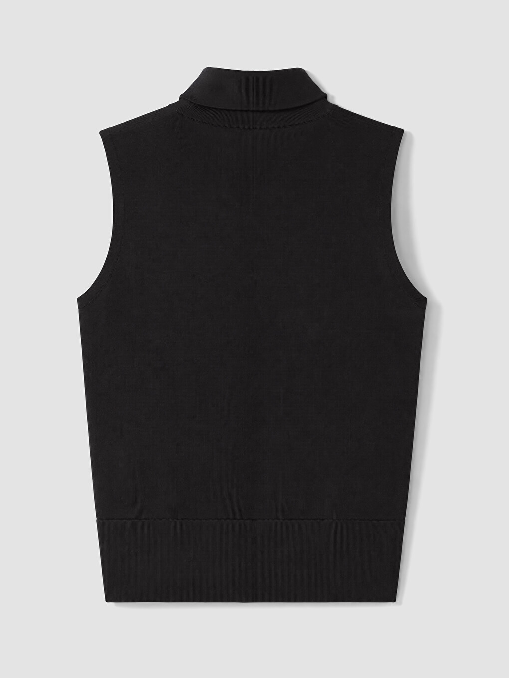 Turtleneck Women's Knitwear Sweater Vest-6