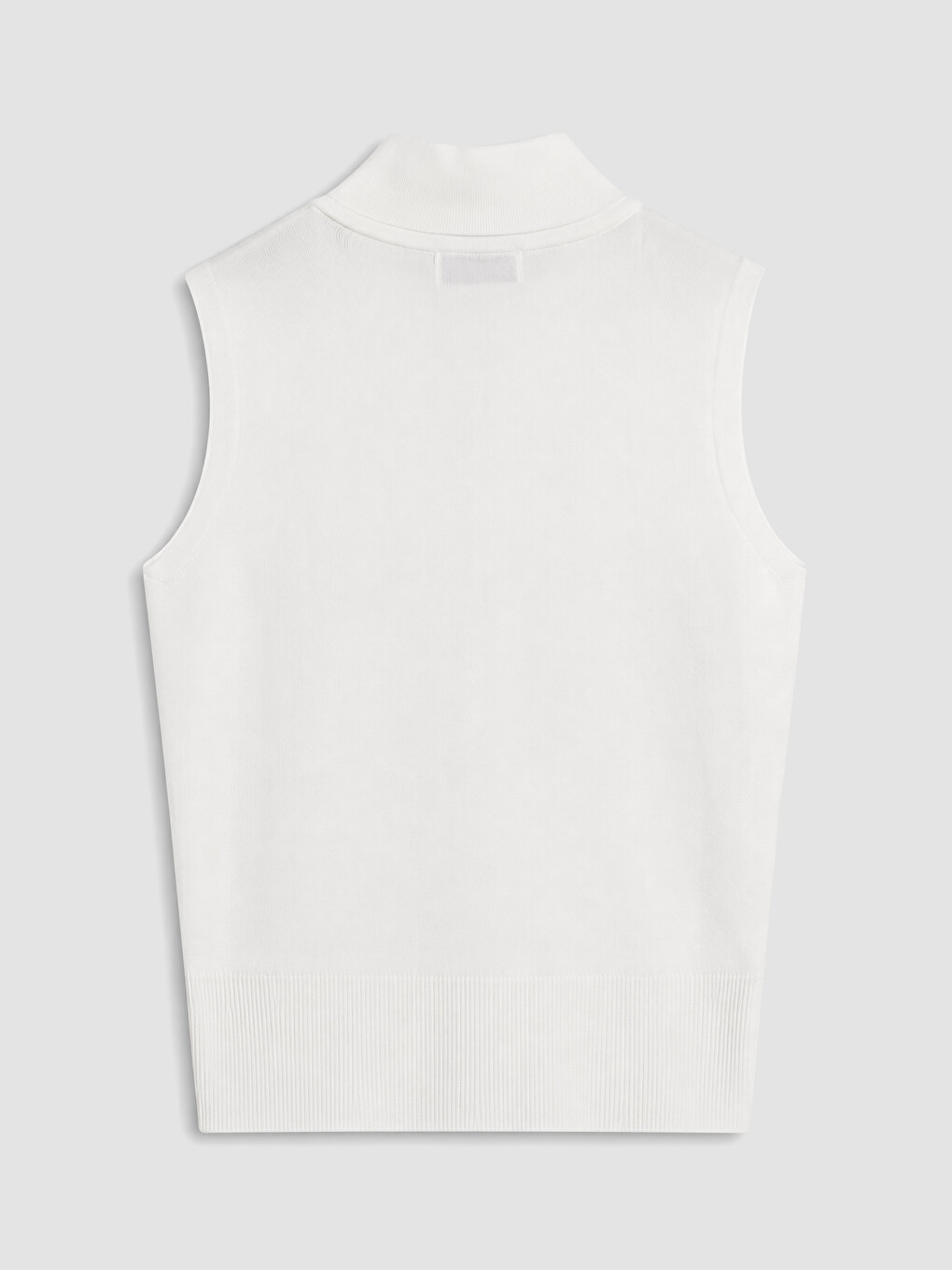 Turtleneck Women's Knitwear Sweater Vest-6